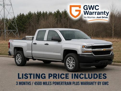 Silver Ice Metallic 2018 Chevrolet Silverado 1500 WT