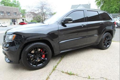 Brilliant Black Crystal Pearlcoat 2012 Jeep Grand Cherokee SRT8