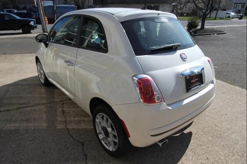 White 2013 FIAT 500 Pop