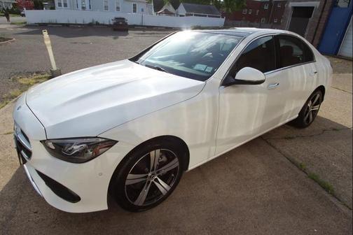 White 2025 Mercedes-Benz C-Class C 300 4MATIC