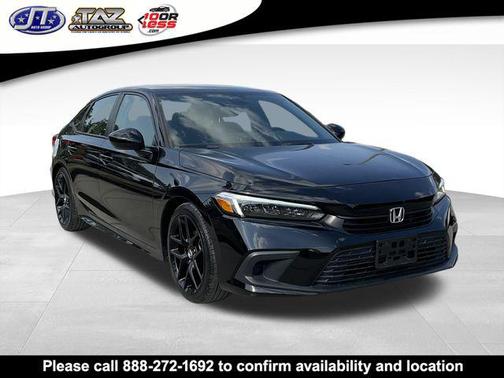 Crystal Black Pearl 2023 Honda Civic Sport