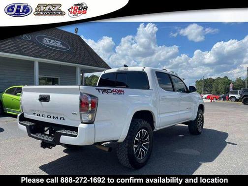 Super White 2020 Toyota Tacoma TRD Sport