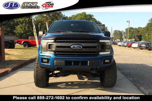 Lightning Blue 2018 Ford F-150 XLT