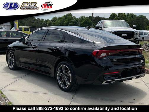 Ebony Black 2021 Kia K5 EX