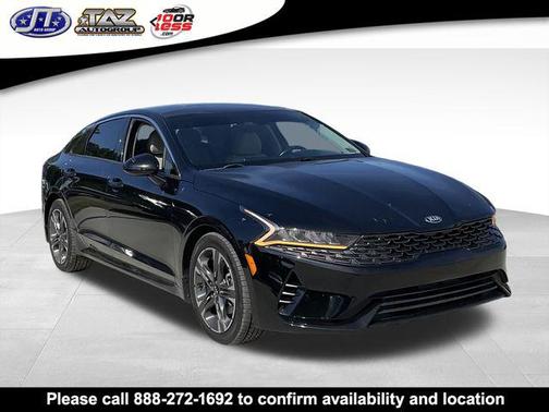 Ebony Black 2021 Kia K5 EX