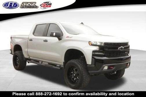 Silver Ice Metallic 2020 Chevrolet Silverado 1500 LT Trail Boss