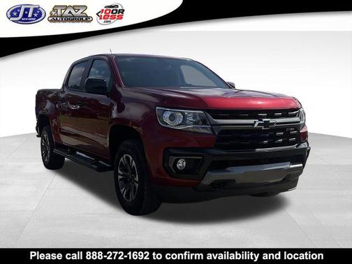 Cherry Red Tintcoat 2021 Chevrolet Colorado Z71