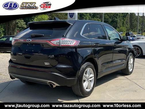 Shadow Black 2018 Ford Edge SEL