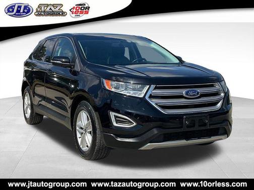Shadow Black 2018 Ford Edge SEL