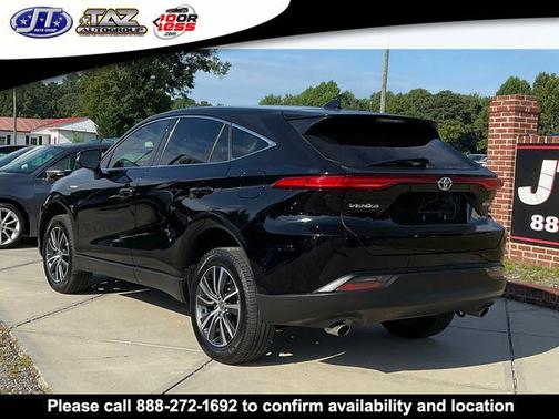 Black 2021 Toyota Venza LE