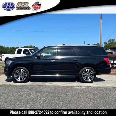 Agate Black 2020 Ford Expedition Max Platinum