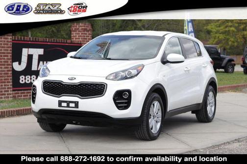 Clear White 2017 Kia Sportage LX