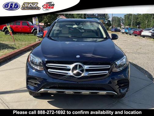 Blue 2017 Mercedes-Benz GLC 300 Base