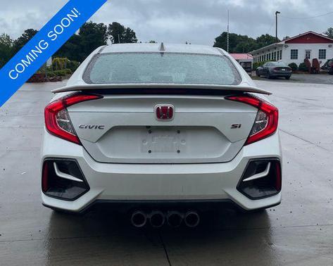 Platinum White Pearl 2020 Honda Civic Si Base