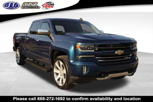 Deep Ocean Blue Metallic 2017 Chevrolet Silverado 1500 LTZ