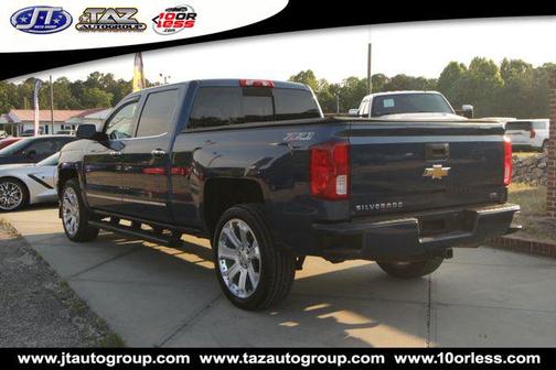 Deep Ocean Blue Metallic 2017 Chevrolet Silverado 1500 LTZ