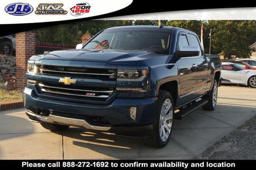 Deep Ocean Blue Metallic 2017 Chevrolet Silverado 1500 LTZ