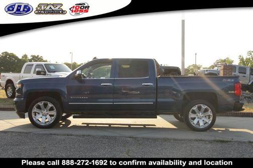 Deep Ocean Blue Metallic 2017 Chevrolet Silverado 1500 LTZ
