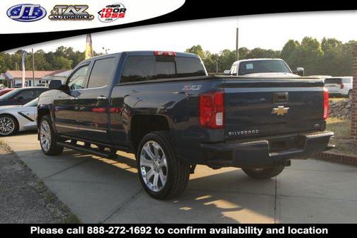 Deep Ocean Blue Metallic 2017 Chevrolet Silverado 1500 LTZ