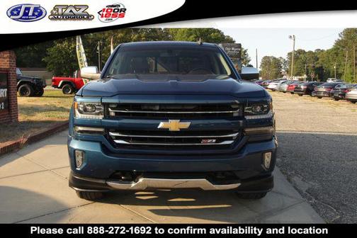Deep Ocean Blue Metallic 2017 Chevrolet Silverado 1500 LTZ