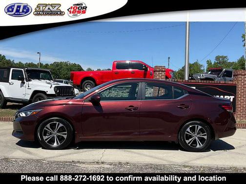 Rosewood Metallic 2022 Nissan Sentra SV