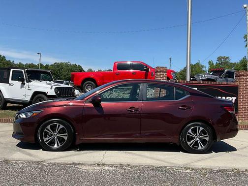 Rosewood Metallic 2022 Nissan Sentra SV