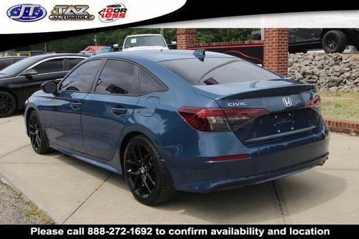 Blue Lagoon Pearl 2025 Honda Civic Sport