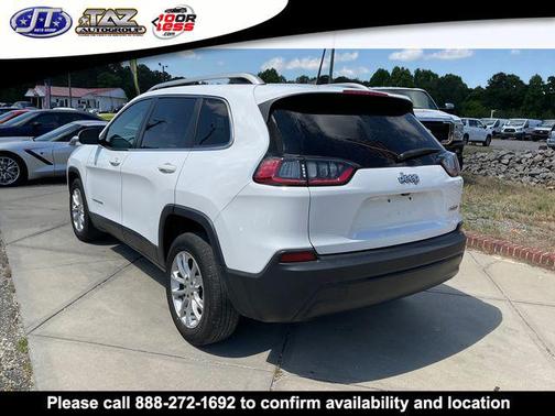 Bright White Clearcoat 2019 Jeep Cherokee Latitude
