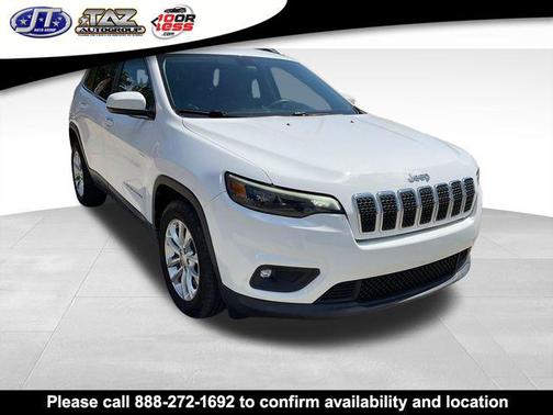 Bright White Clearcoat 2019 Jeep Cherokee Latitude