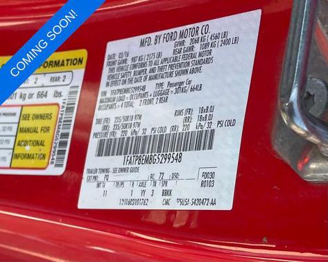 2016 Ford Mustang V6