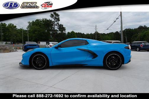 Rapid Blue 2020 Chevrolet Corvette Stingray w/3LT