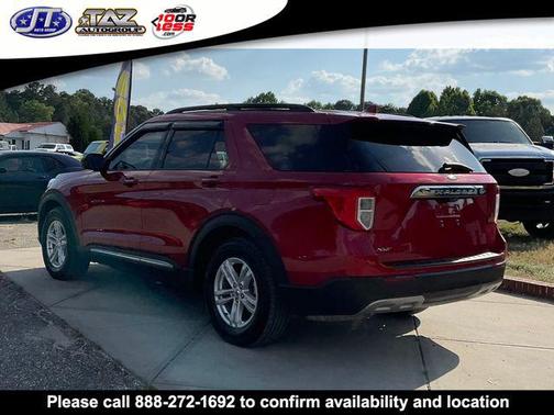 Rapid Red Metallic Tinted Clearcoat 2020 Ford Explorer XLT