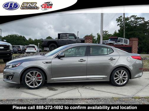 Titanium Pearl Metallic 2015 Kia Optima SXL Turbo