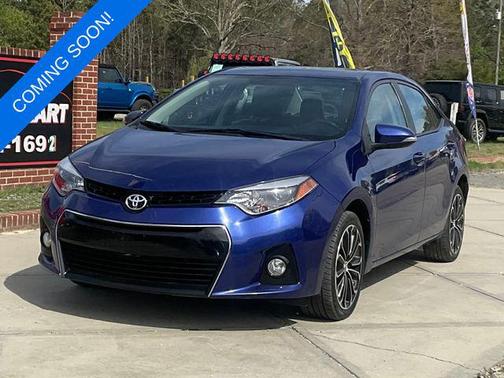 Blue Crush Metallic 2014 Toyota Corolla S