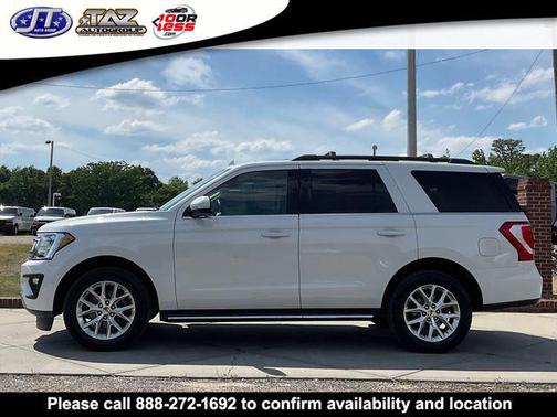 Star White Metallic Tri-Coat 2020 Ford Expedition XLT