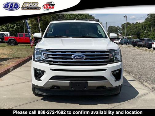 Star White Metallic Tri-Coat 2020 Ford Expedition XLT