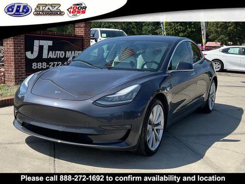 Gray 2018 Tesla Model 3 Mid Range