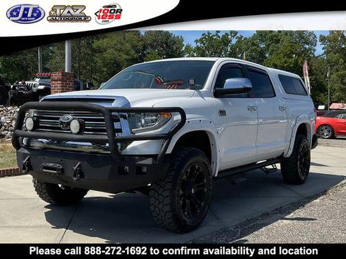 Super White 2018 Toyota Tundra 1794 Edition