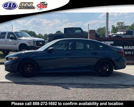 Blue Lagoon Pearl 2025 Honda Civic Sport