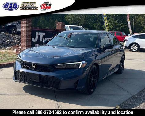 Blue Lagoon Pearl 2025 Honda Civic Sport