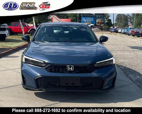 Blue Lagoon Pearl 2025 Honda Civic Sport