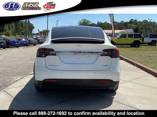 Pearl White Multi-Coat 2018 Tesla Model X 100D