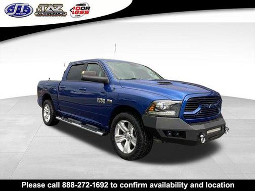 Blue Streak Pearlcoat 2018 RAM 1500 Sport