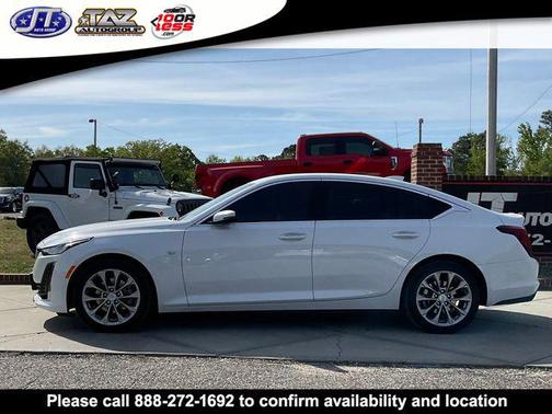 Summit White 2024 Cadillac CT5 Premium Luxury