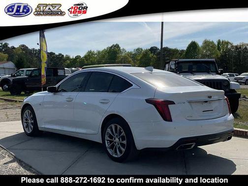 Summit White 2024 Cadillac CT5 Premium Luxury
