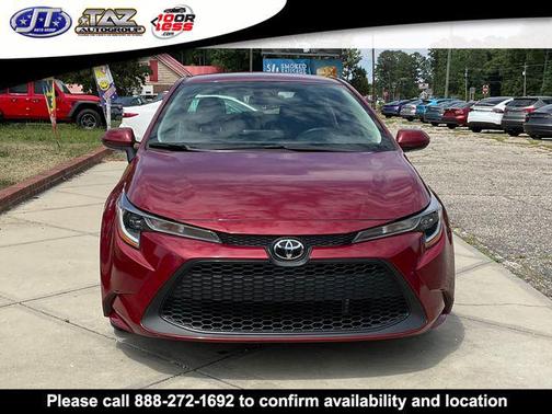 Burgundy 2022 Toyota Corolla LE