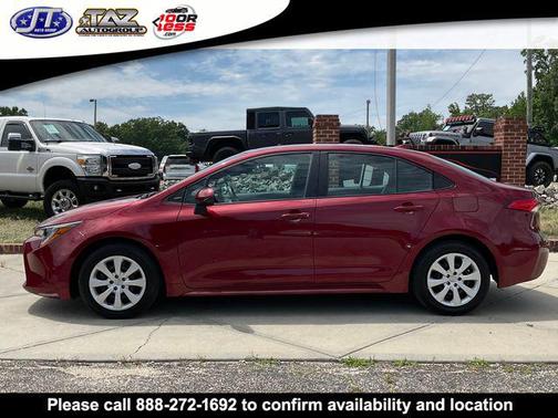 Burgundy 2022 Toyota Corolla LE