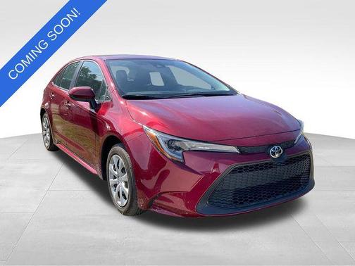 Burgundy 2022 Toyota Corolla LE