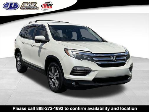 White Diamond Pearl 2018 Honda Pilot EX-L