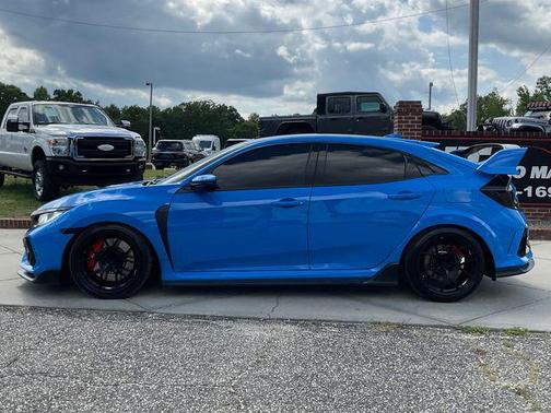 Boost Blue Pearl 2021 Honda Civic Type R Touring